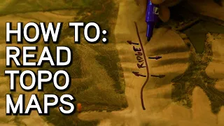 HOW TO Read Topo Maps | Using Maps To Scout