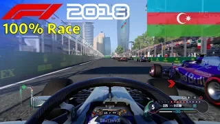 F1 2018 - Let's Make Bottas World Champion #4: 100% Race Baku