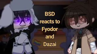 Past BSD reacts to Fyodor and Dazai in honor of Prison arc getting animated