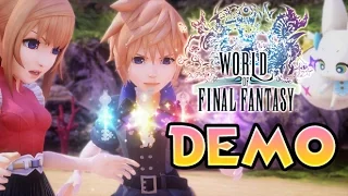 World of Final Fantasy (PS4) Demo