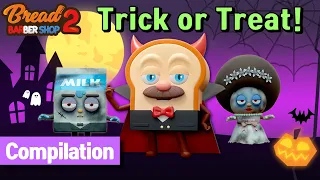 BreadBarbershop | Trick or Treat!🎃🍭 | english/animation/dessert/cartoon