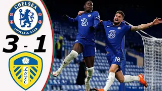 Chelsea 3-1 Leeds United, Premier League, goal |  Giroud, Kurt Zouma, Christian Pulisic,