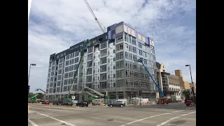 8-Story Apartment Building with Structural Cold Formed Steel Stud Framing