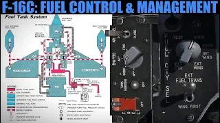 F-16C Viper: Fuel Control & Management Tutorial | DCS WORLD