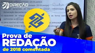 Prova do Banco do Brasil 2018 resolvida: Redação com a Prof. Letícia Bastos