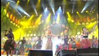 Waka Waka (Time For Africa) Shakira FIFA Official World Cup Kickoff Concert  South Africa 2010