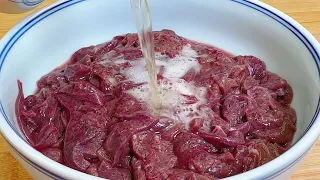 How to fry pork liver #porkliver #delicious 😋 #like #food #cooking #recipe #foodlover #yummy #Snacks