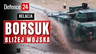 Polski BWP Borsuk bliżej wojska | Relacja z poligonu