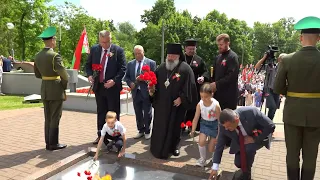 Празднование Дня Независимости в Пинске