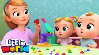 Rainbow Juice Colorful Learning Song | Kids Songs & Nursery Rhymes by Little World