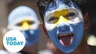 Argentina soccer fans pour into streets, cancel World Cup parade | USA TODAY