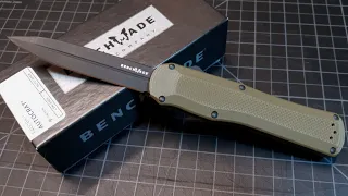 Benchmade Autocrat S30V G10 3400BK-1 OTF:Reliable EDC Auto With One Minor design Flaw