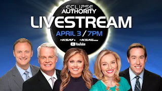 Eclipse: Live Q&A with KSAT meteorologists Wednesday, April 3 at 7 p.m.