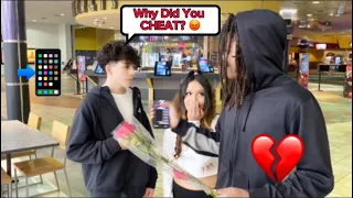 MAKING COUPLES SWITCH PHONES ON VALENTINES DAY! *Loyalty Test* 💔😨