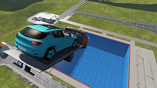 Car Jump Arena Madness – BeamNG.Drive | Destroy with You