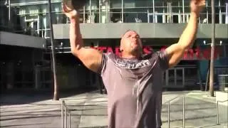 WWE Superstars ALS Ice Bucket Challenge - The rock , CM Punk , Triple H