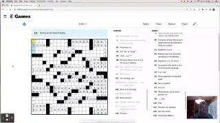 Sunday, March 24th - New York Times crossword puzzle live solve