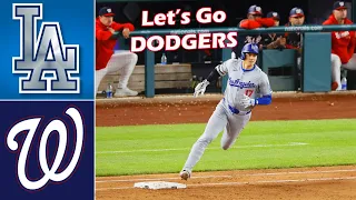 Los Angeles Dodgers vs. Nationals Game Highlights, Apr 26 2024 | MLB Season 2024