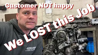 They were NOT happy, we’ve lost the job and could have lost the customer but we had no choice