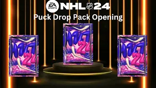 3x Puck Drop Offer Pack Opening! | Good Odds and Good Vibes Only | NHL 24 HUT Pack Opening