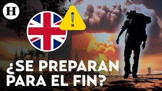 ¿Reino Unido se prepara para catástrofe? Gobierno pide a ciudadanos preparar kit de supervivencia