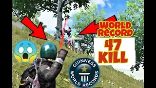 PUBG MOBILE 47 KILL|new world record2019