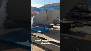 Sheet Metal Cone Rolling Machine , Plate Rolling Machine #bendingmachine#rollingmachine