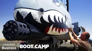 How Air Force Pilots Fly The Controversial $19 Million A-10 Warthog | Boot Camp | Insider Business