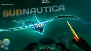 161 удар за 21 секунду по призрачному левиафану Subnautica