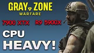 Gray Zone Warfare [4K] - RX 7900XTX, Ryzen 5900X - VERY CPU Heavy