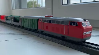 Br 218 Diesellok kommt zu meiner Märklin my world Zug Collection