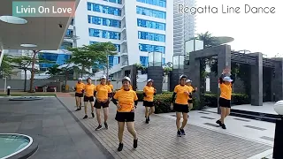 🧡 Livin on Love - Regatta Line Dance 🧡