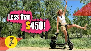 🤩👉Super Inexpensive E-Bike Substitute: HOVSCO PORTO MAX Seated E-Scooter! 🤩