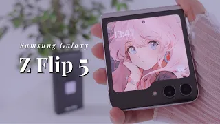 Samsung Galaxy Z Flip 5 Unboxing | Accessories, Flip 4 Comparison, Cover Display, Camera, Gaming