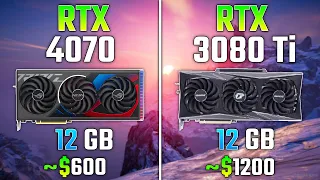 NVIDIA RTX 4070 vs RTX 3080 Ti | Test in 7 Games