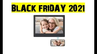 "Black Friday 2021" BSIMB WiFi Digital Picture Frame 8 Inch Digital Photo Frame 16GB 1280x800 IPS
