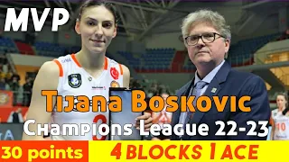 [Champions League 2022/23] [Quarter-final] [Eczacibasi vs Rzeszow] [Tijana Boskovic]