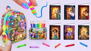 🌈🌸 Encanto MINI SCHOOL SUPPLIES that REALLY WORKS!! (backpack, pen, pencil case, notebook) 🌸🌈