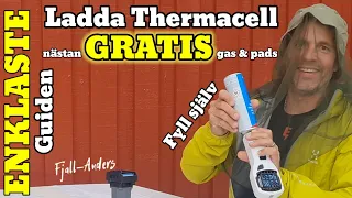 Load Thermacell with "almost" FREE" gas and pads