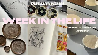 WEEK IN THE LIFE - interior architect student living in Brisbane