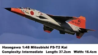 Hasegawa 1:48 Mitsubishi FS-T2 Kai Kit Review