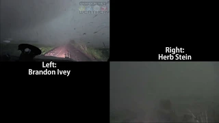 Inside a Tornado,  5.27.2013, TIV2 Intercept, Two-Camera Edit