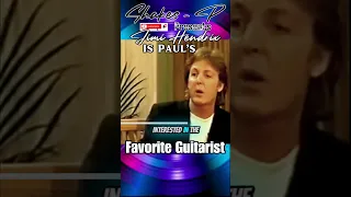 Hendrix is McCartney's Favorite Guitarist (Rare Clip) #JimiHendrix #PaulMcCartney #Guitar #Viral