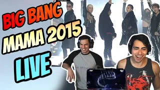 BIGBANG - 'LOSER' + 'BAE BAE' + ‘뱅뱅뱅(BANG BANG BANG)' in 2015 MAMA (Reaction)