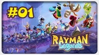 Let's Play: Rayman Legends | Folge #01 - Ein legendäres Abenteuer wartet auf uns!