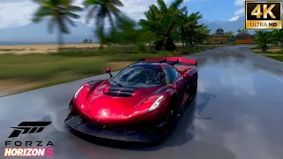 KOENIGSEGG JESKO: UNLEASHING HYPERCAR MADNESS IN FORZA HORIZON 5 GAMEPLAY! || 𝟭𝟮𝟴𝟬BHP || DAY- 202 ||