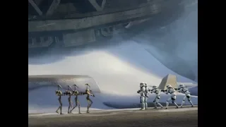 Clones and Droids vs Stormtroopers (Republic army vs Imperial army)
