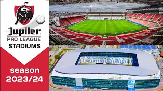 Belgium Jupiler Pro League Stadiums 2023/24