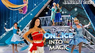 [4K] Disney on Ice 2023 ✨Into the Magic ✨Your favorite DISNEY PRINCESSES! 💕