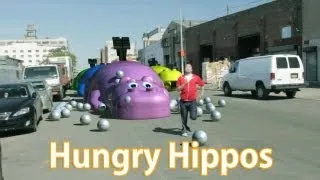 Hungry Hippos / Puzzle Bobble Crossover